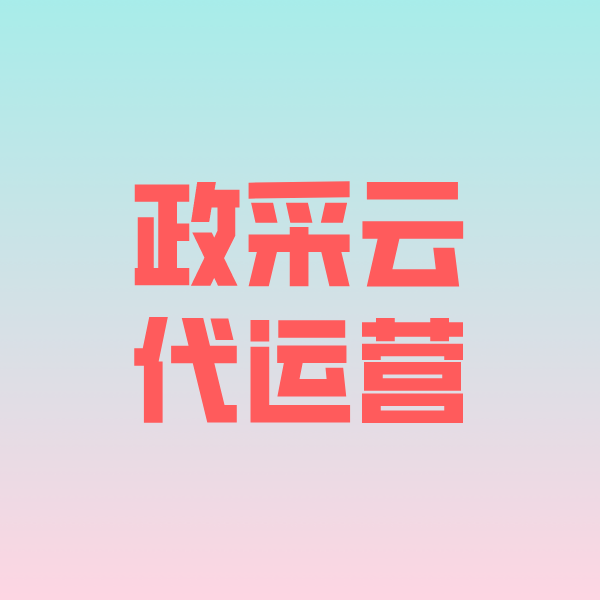 石岐区街道政采云代运营